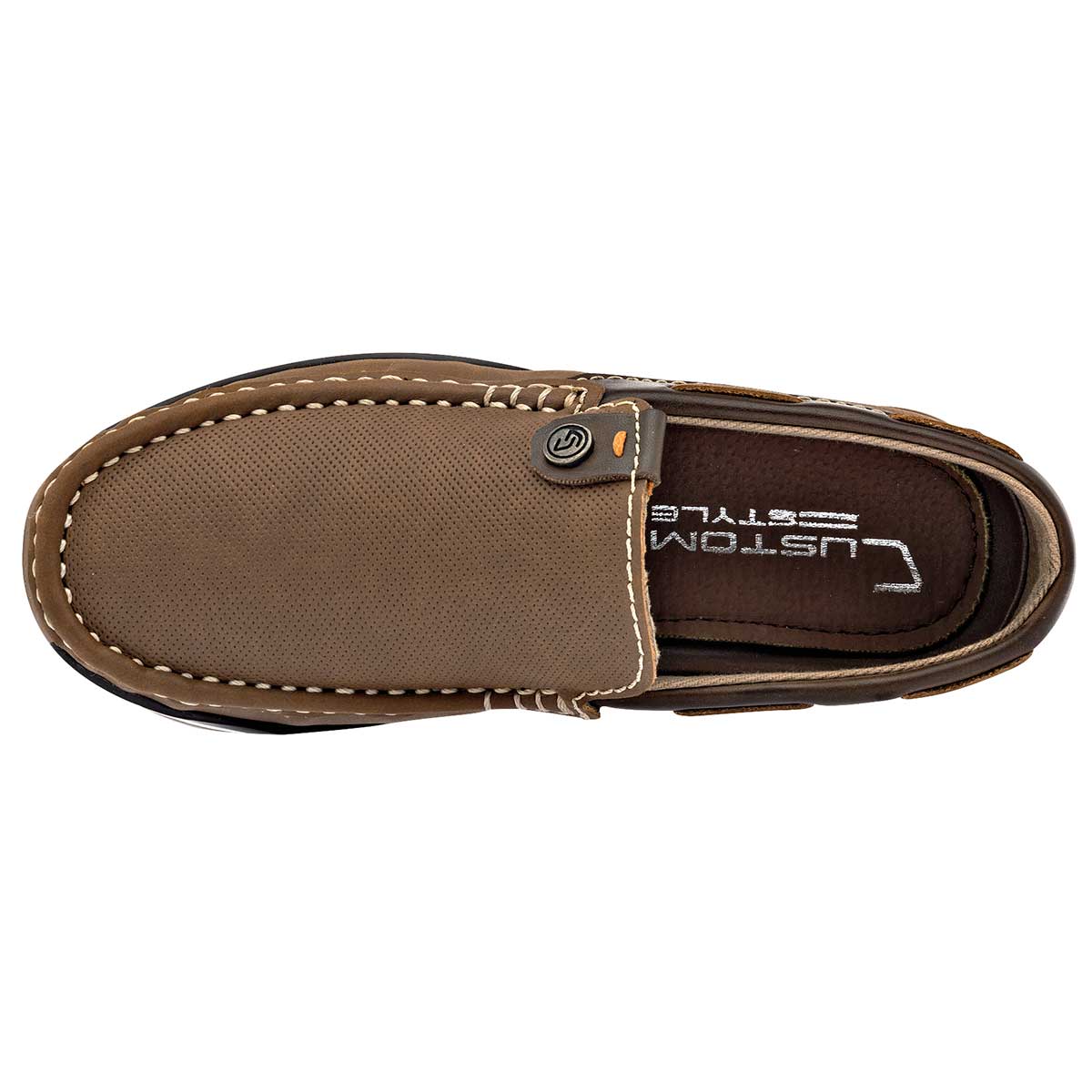 Foto 3 pulgar | Negro Total Zapato Casual Para Joven Café, Código 99154-3