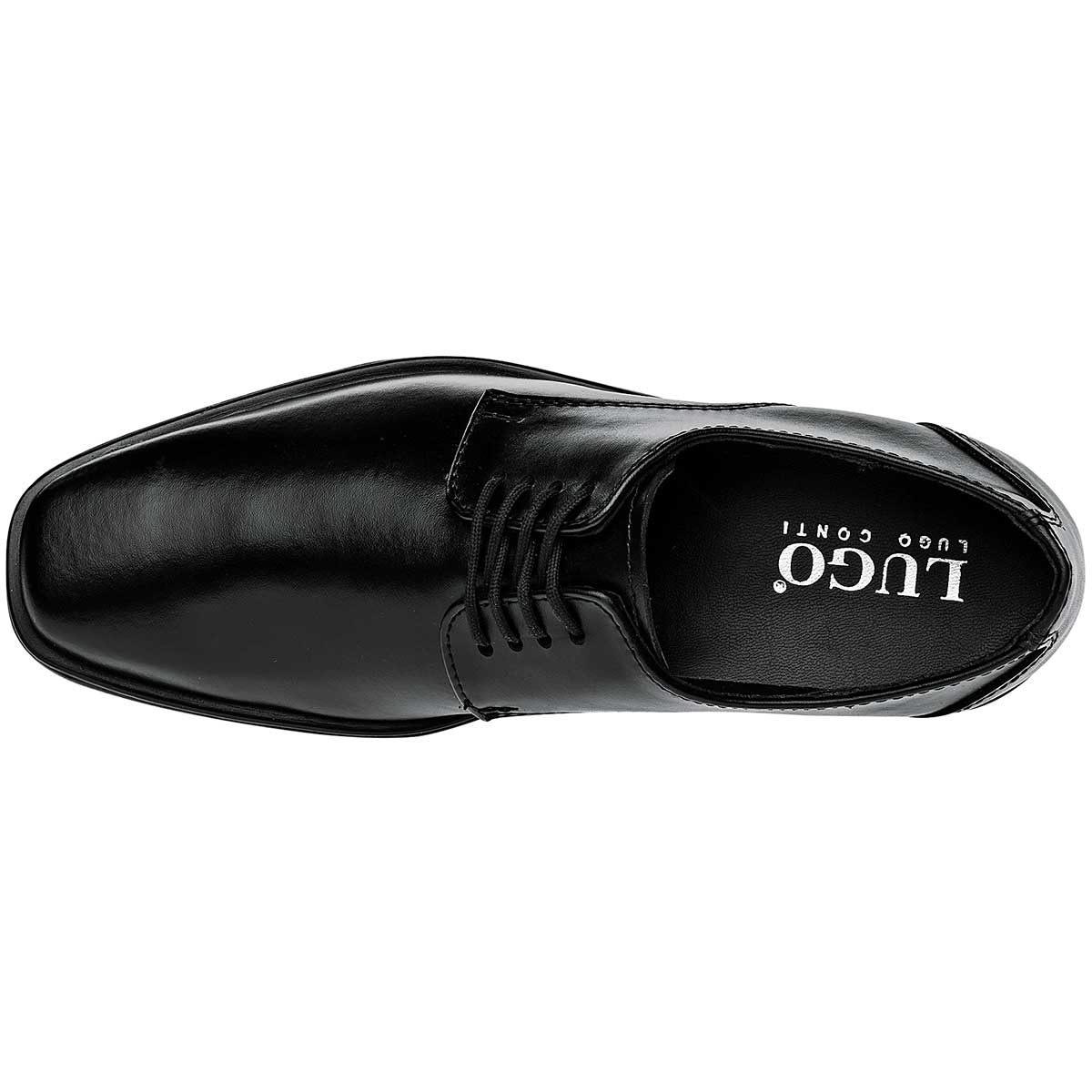 Foto 3 pulgar | Zapatos de Vestir Lugo Conti Negros