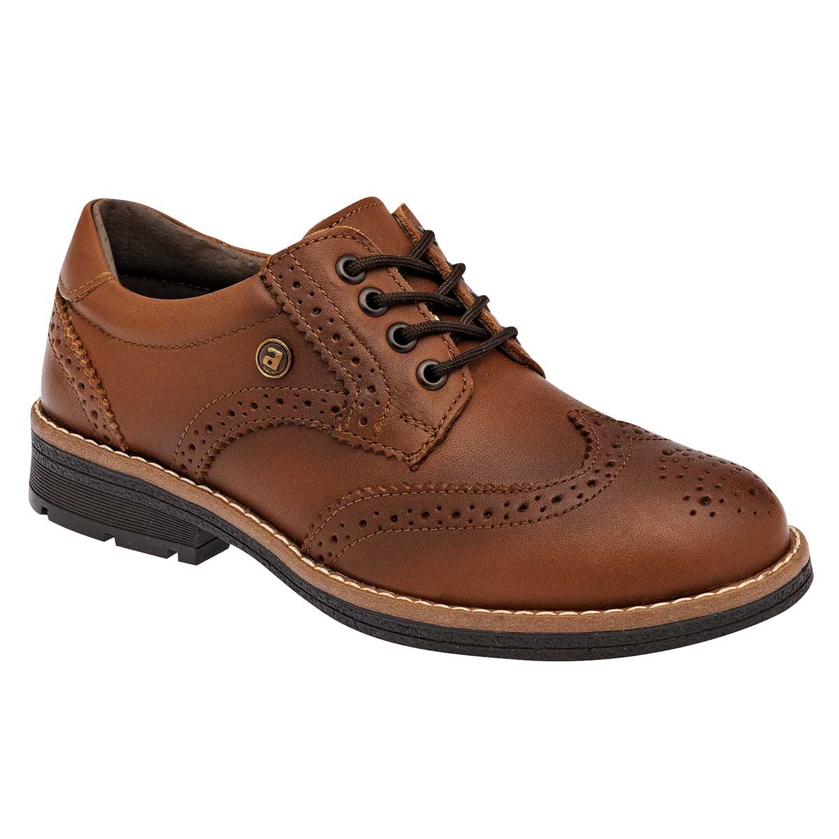 Audaz Zapato Casual Para Joven Camel, Código 85811-2