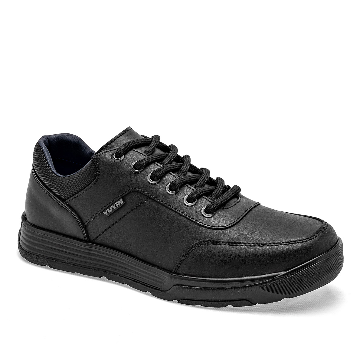Yuyin Zapato Casual Para Joven Negro