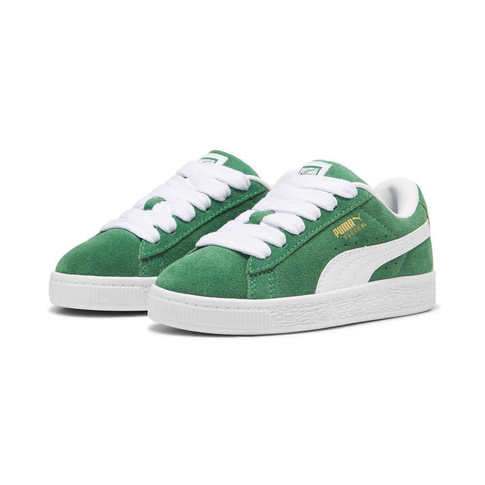 Foto 4 pulgar | Tenis Puma Suede Xl Jr Para Niño Verde