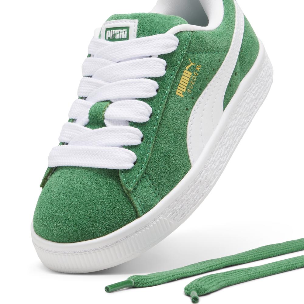 Foto 5 pulgar | Tenis Puma Suede Xl Jr Para Niño Verde