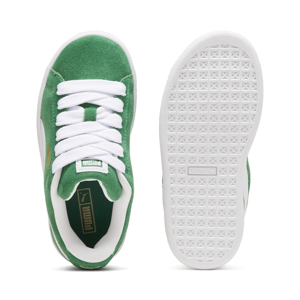Foto 7 pulgar | Tenis Puma Suede Xl Jr Para Niño Verde