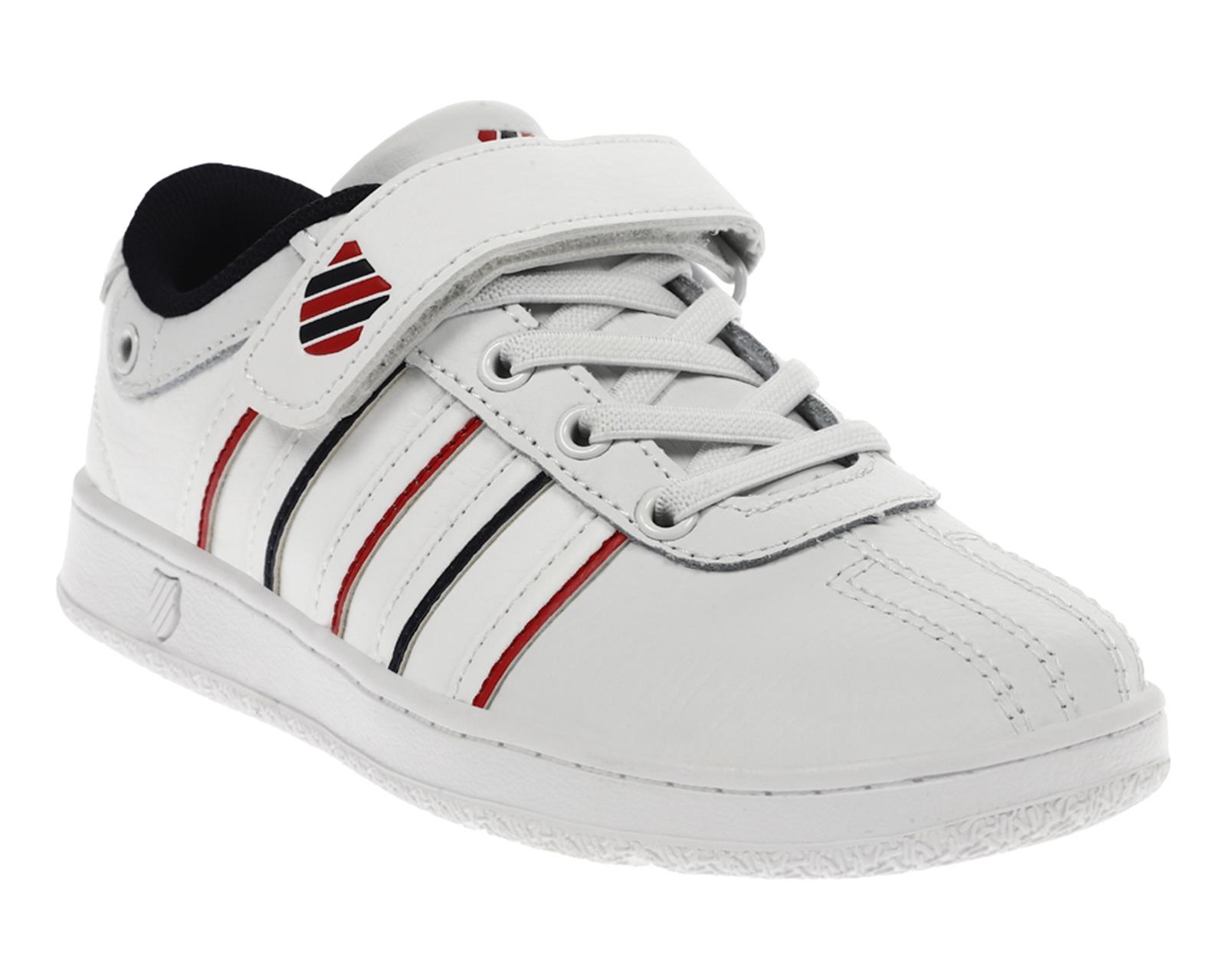 Foto 3 pulgar | Tenis Casual Children K-swiss Stage Blanco