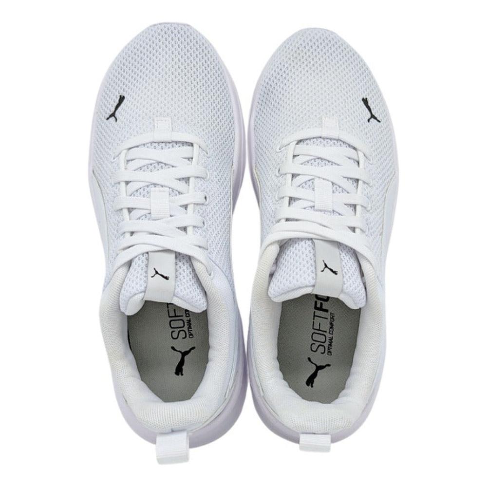 Foto 4 pulgar | Tenis Escolar Puma Unisex Junior Anzarun Calzado Deportivo Blanco