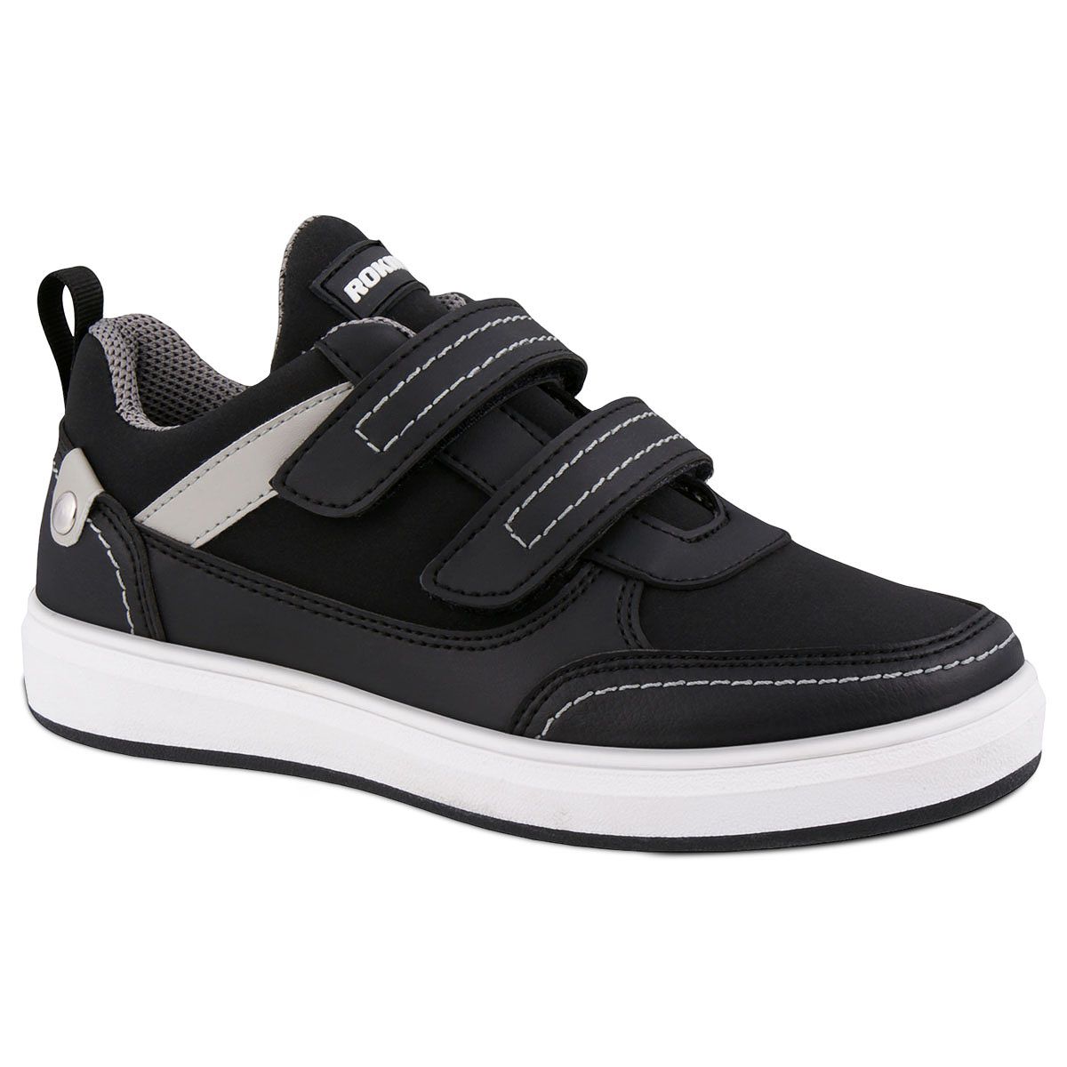 Tenis Casuales Rokino 3186 Negro para Niño