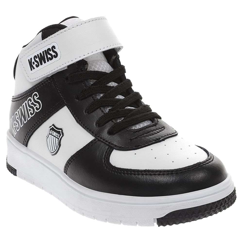 Tenis K Swiss Salt Mid Color Blanco Negro Para Ni o Coppel