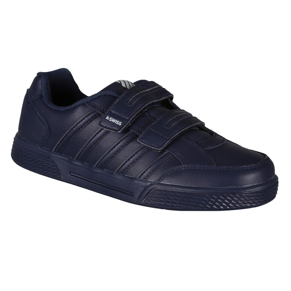 Tenis K Swiss Kid Court Velcro Azul Marino Para Ni o Coppel