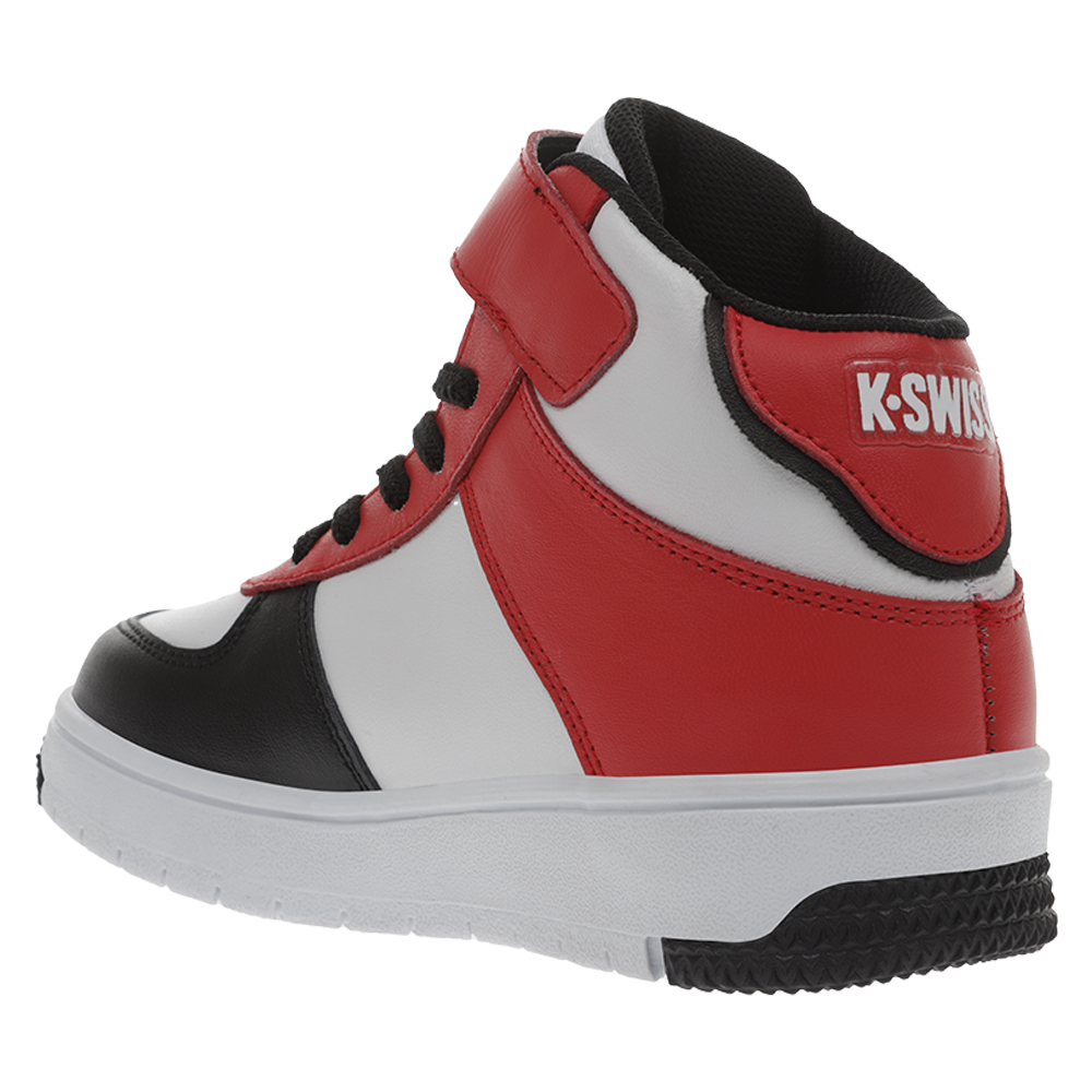 Foto 3 | Tenis K-swiss Salt Mid Blancos para Niño