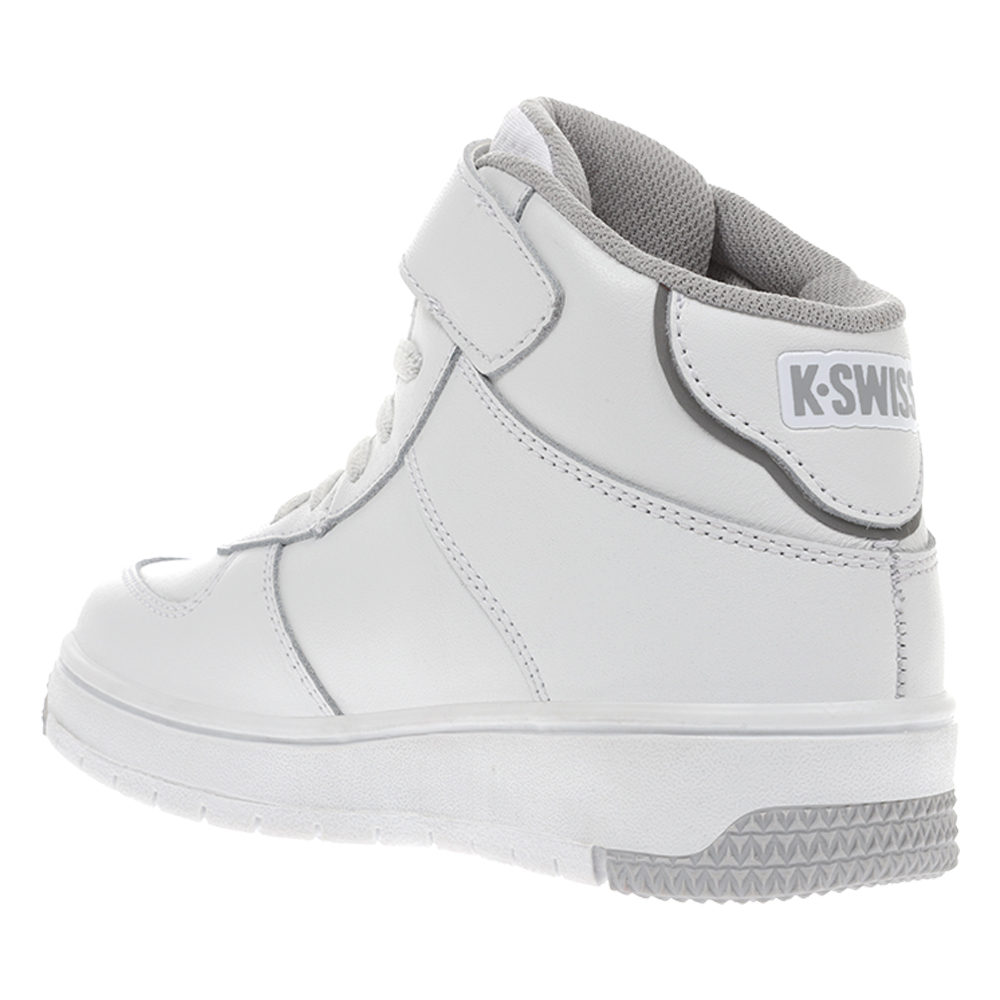 Foto 4 pulgar | Tenis K-Swiss Salt Mid color Blanco para Niños