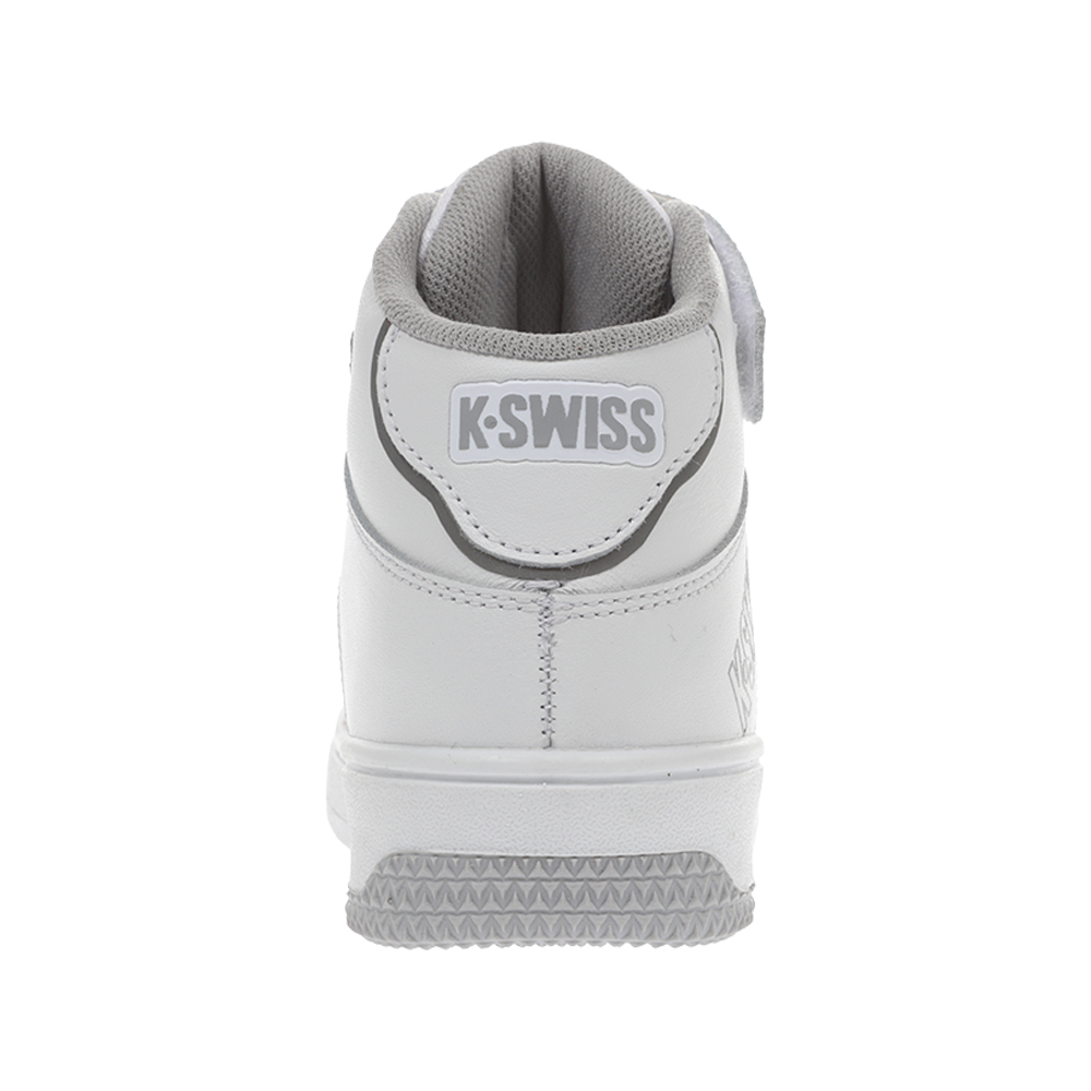 Foto 8 pulgar | Tenis K-Swiss Salt Mid color Blanco para Niños