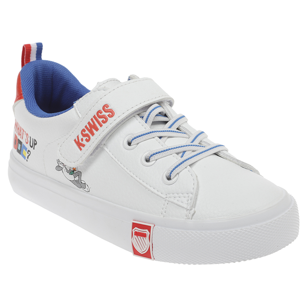 Tenis K-Swiss Mini Trinity Bugsy color Blanco para Niños