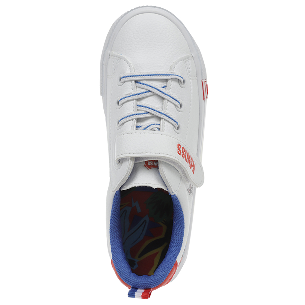 Foto 5 | Tenis K-Swiss Mini Trinity Bugsy color Blanco para Niños