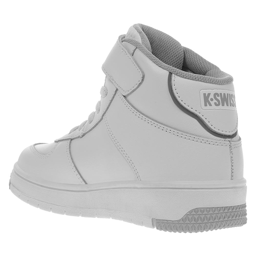 Foto 4 pulgar | Tenis K-swiss Salt Mid Blanco para Niño