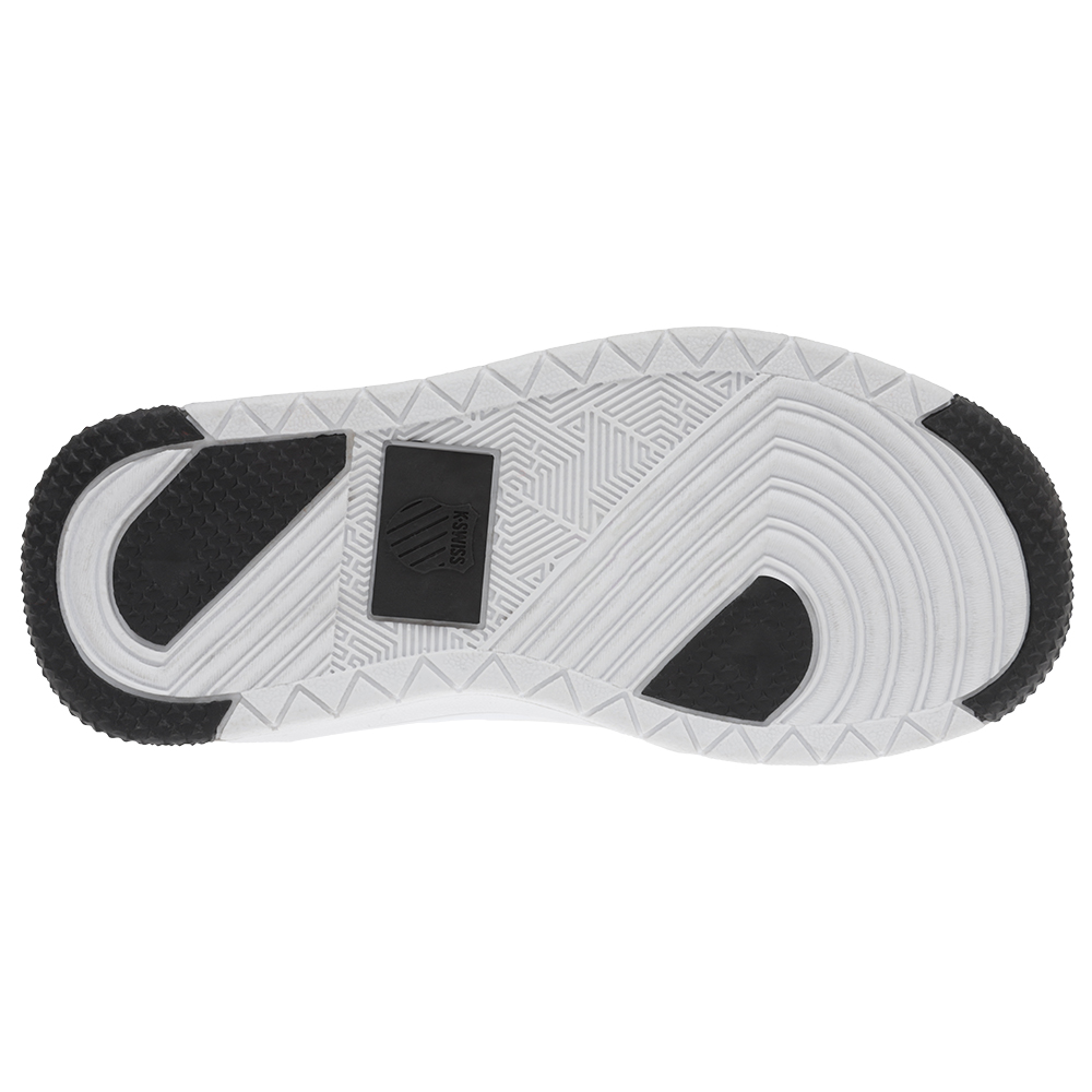 Foto 5 pulgar | Tenis K-Swiss Salt Mid color Blanco y Negro para Niños