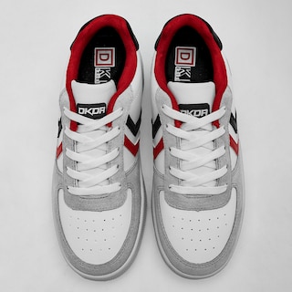 Foto 3 | Jhos Dkda Tenis Urbano Para Joven Blanco Gris Negro, Código 121807-e