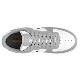 Foto 2 | Tenis Urbanos American Fire Gris con Blanco para Joven