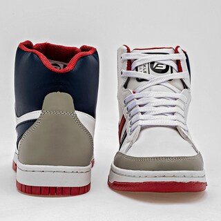 Foto 3 | Tenis Urbanos Buckler Blanco con Multicolor para Hombre