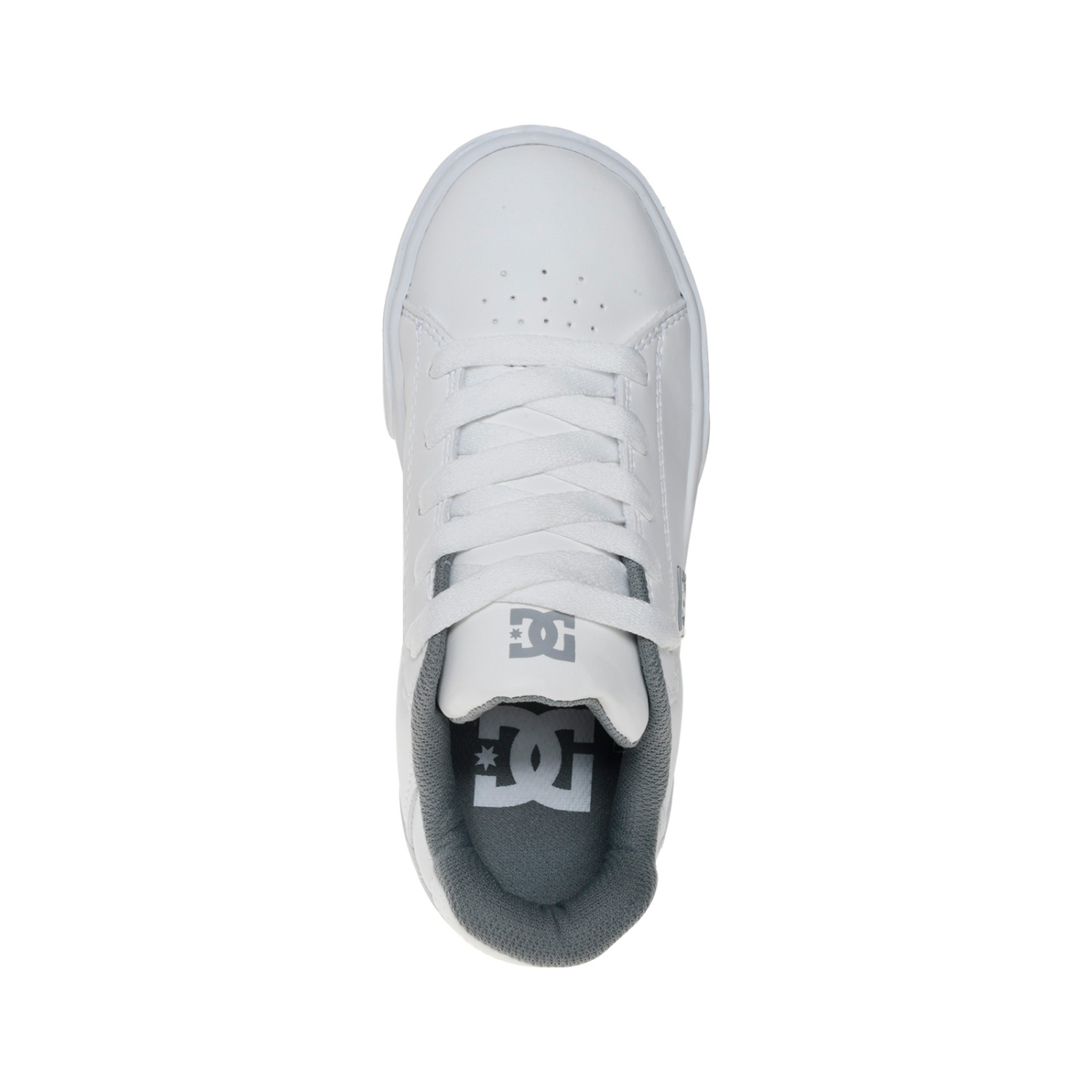 Foto 2 | Tenis DC Shoes Notch Sn Mx Blancos para Niños