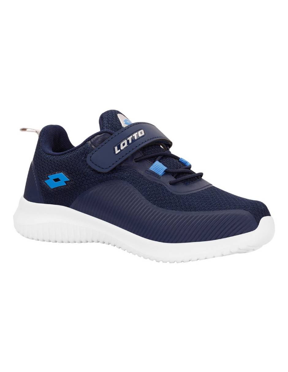 Foto 2 pulgar | Tenis Lotto Sport Haim Azules para Niño