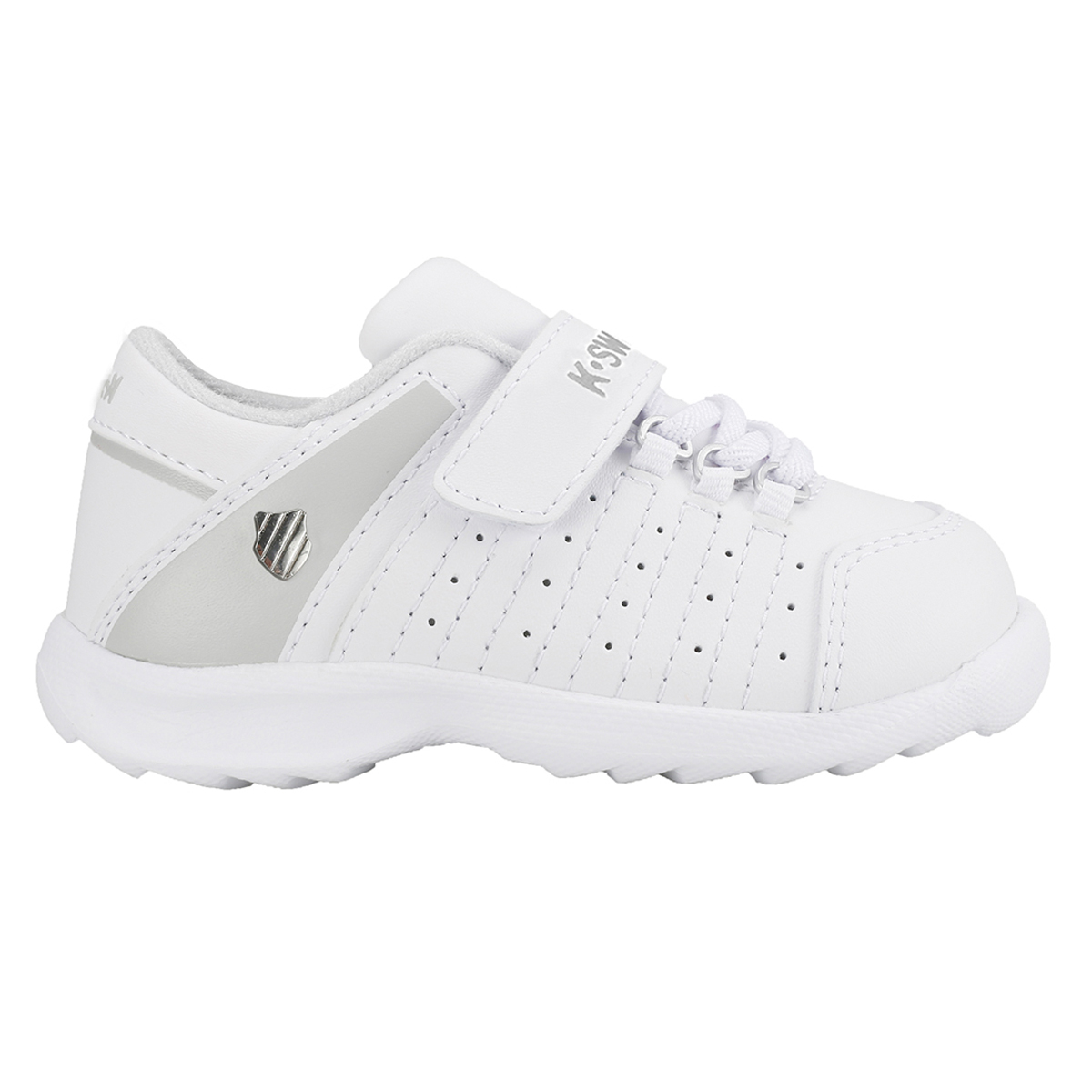 Foto 2 pulgar | Tenis K-Swiss Darwell Blancos para Niños