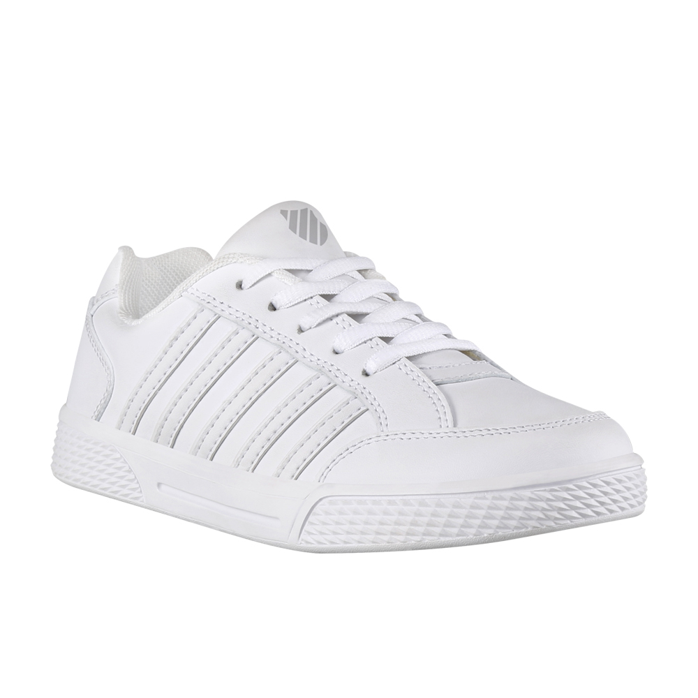 Foto 2 pulgar | Tenis K-swiss Kid Court Para Boys Color Blanco