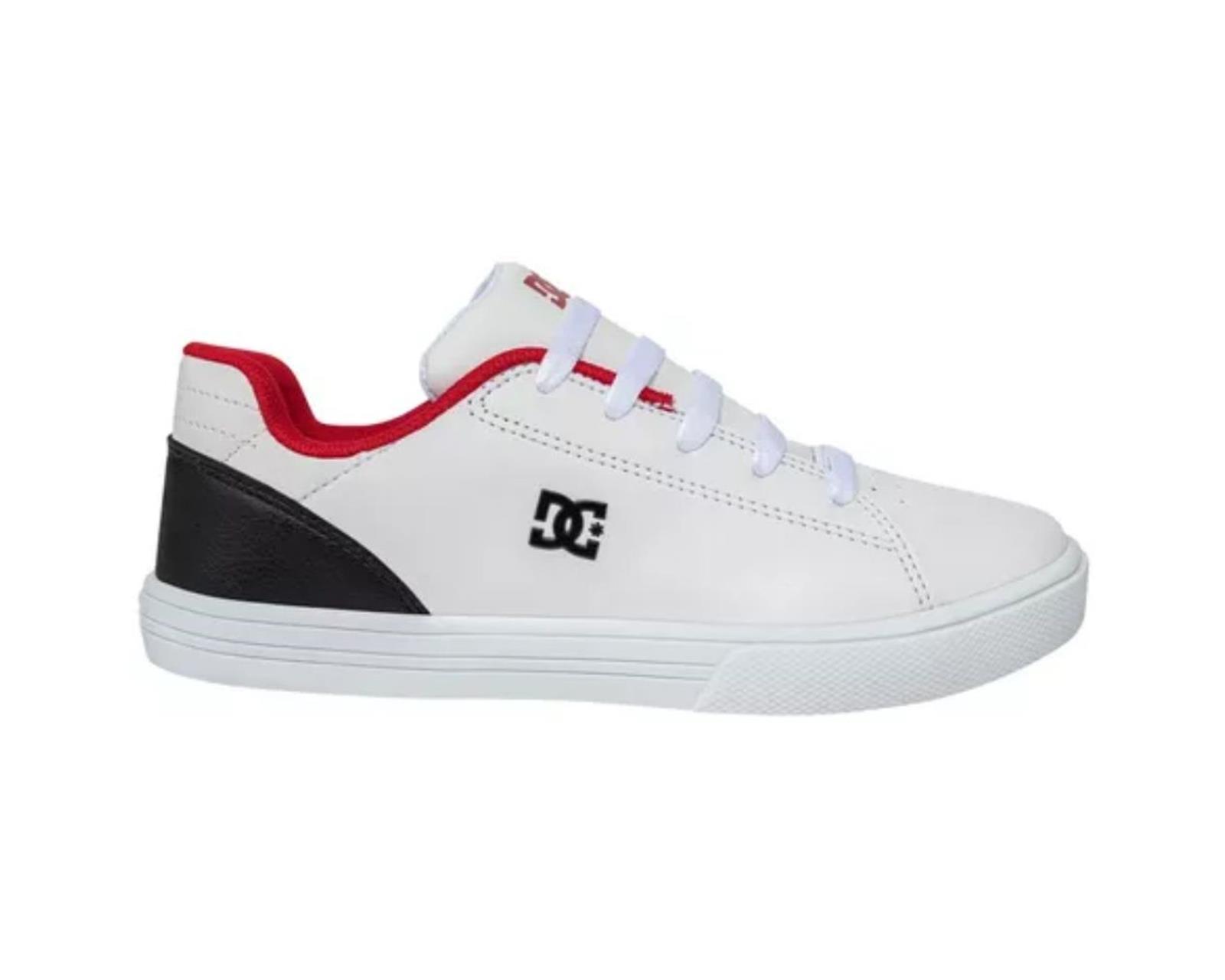 Foto 2 pulgar | Tenis Skate Dc Shoes Notch Blanco Niños Adbs300361-wbd Color Blanco