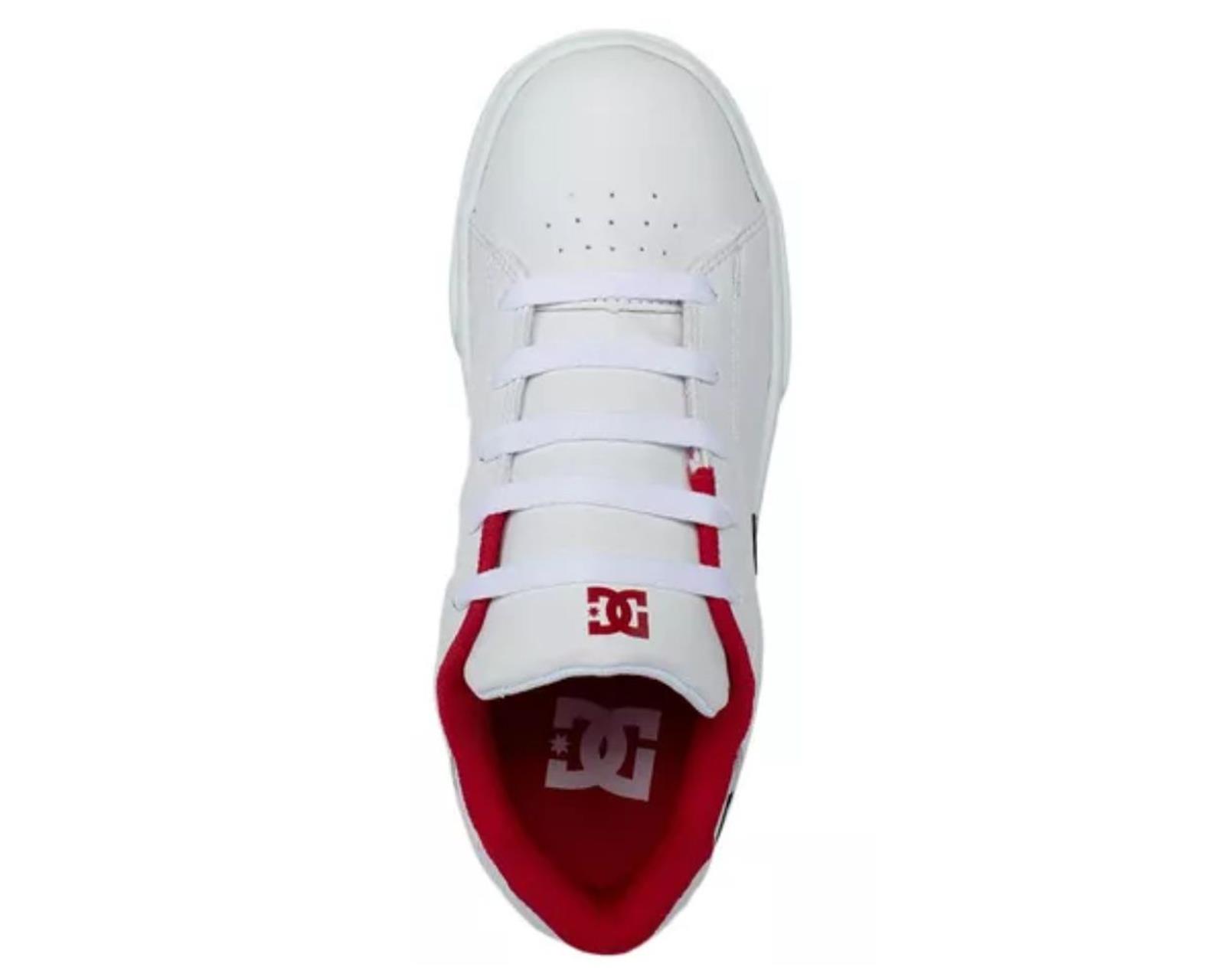 Foto 5 pulgar | Tenis Skate Dc Shoes Notch Blanco Niños Adbs300361-wbd Color Blanco