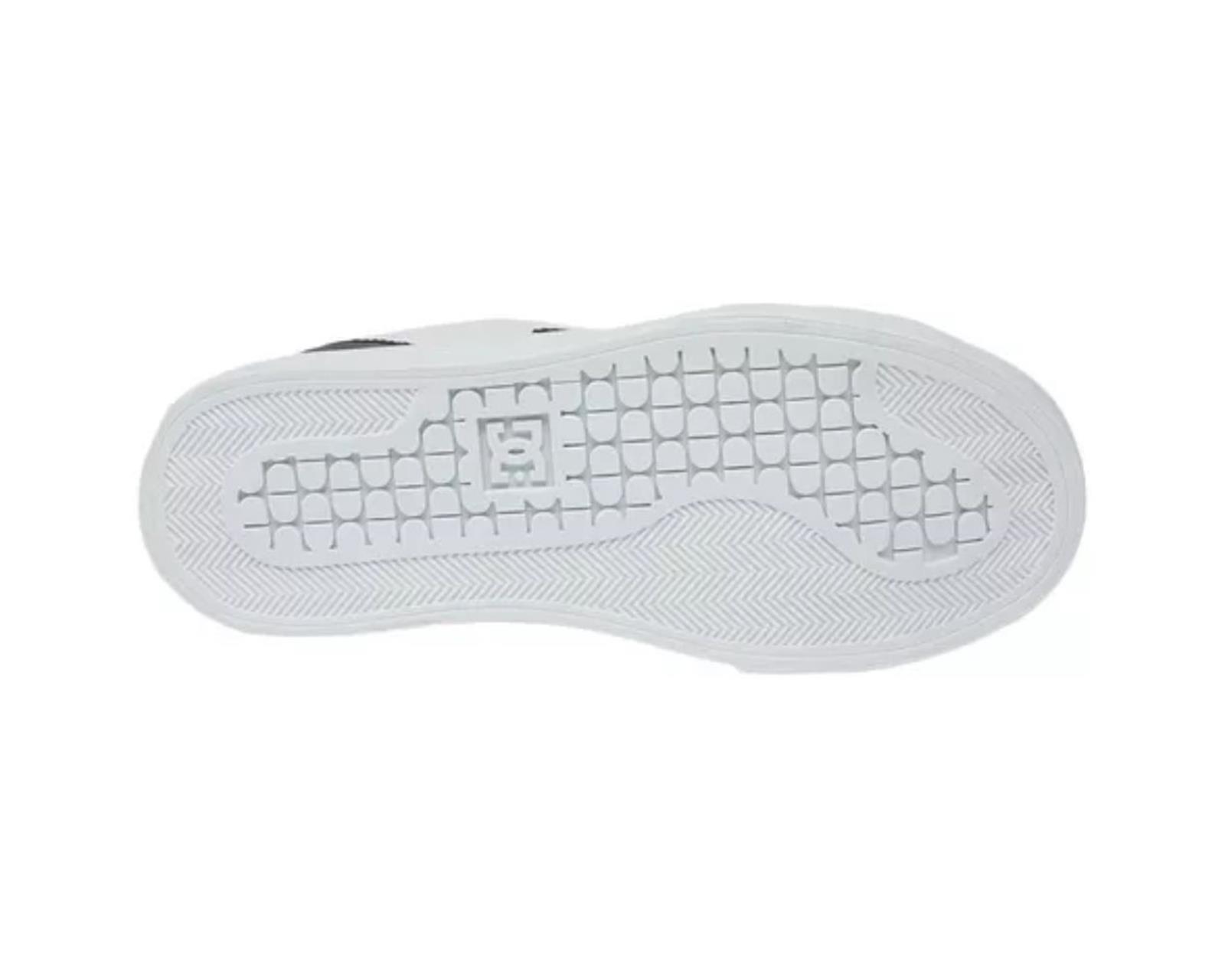 Foto 6 pulgar | Tenis Skate Dc Shoes Notch Blanco Niños Adbs300361-wbd Color Blanco