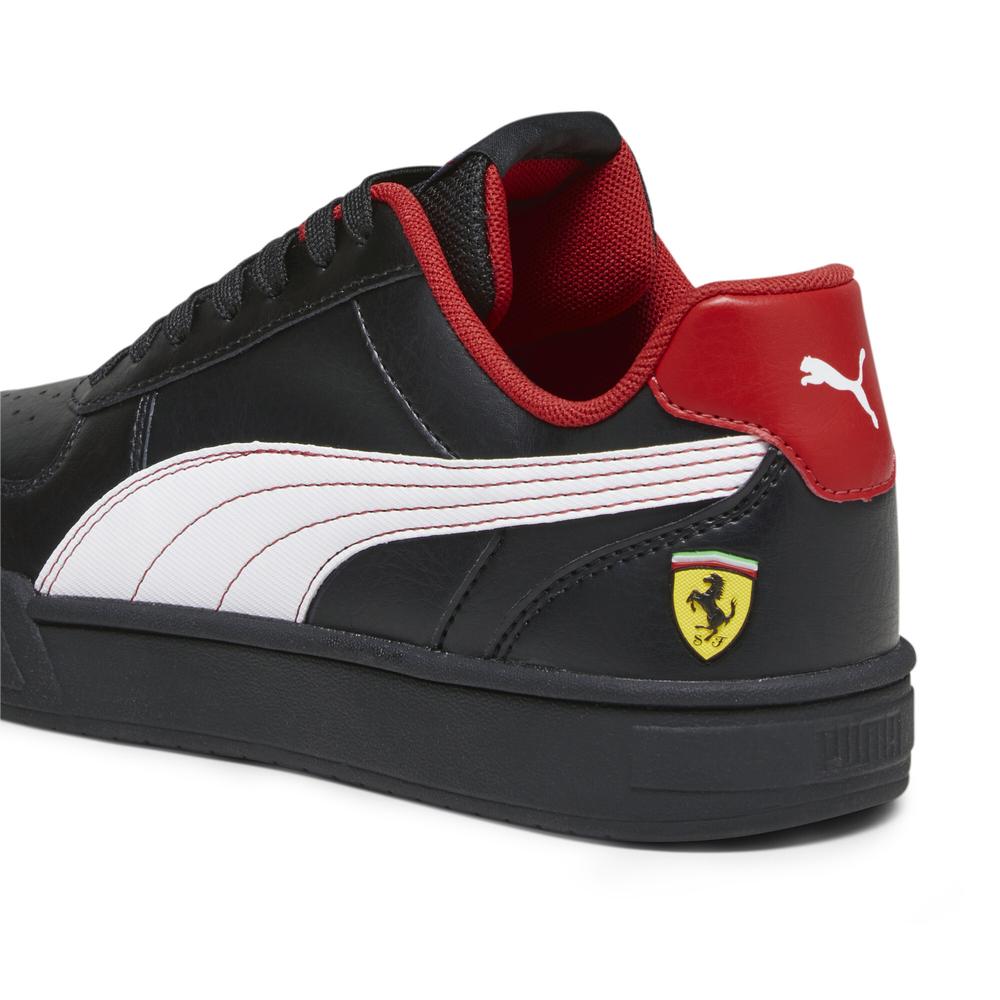 Foto 6 pulgar | Tenis Puma Ferrari Caven Negro para Niño