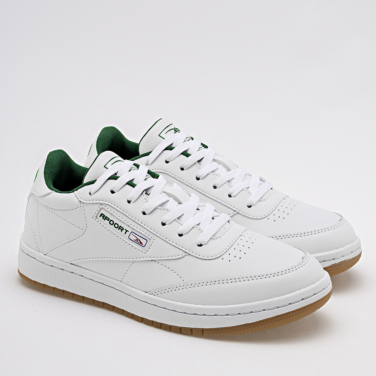 Foto 2 | Apoort Tenis Urbano Para Joven Blanco Verde