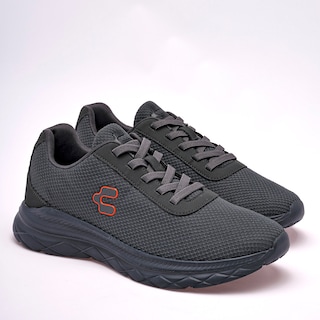 Foto 2 | Charly Tenis Deportivo Para Joven Gris, Importado / Agujeta Elastica