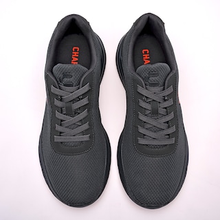 Foto 3 | Charly Tenis Deportivo Para Joven Gris, Importado / Agujeta Elastica