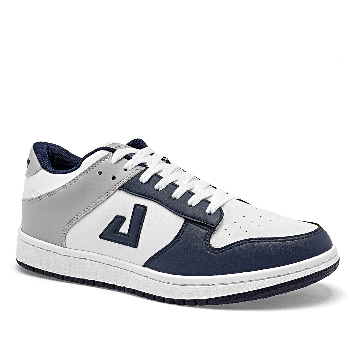 Apoort Tenis Urbano Para Joven Blanco Marino Gris