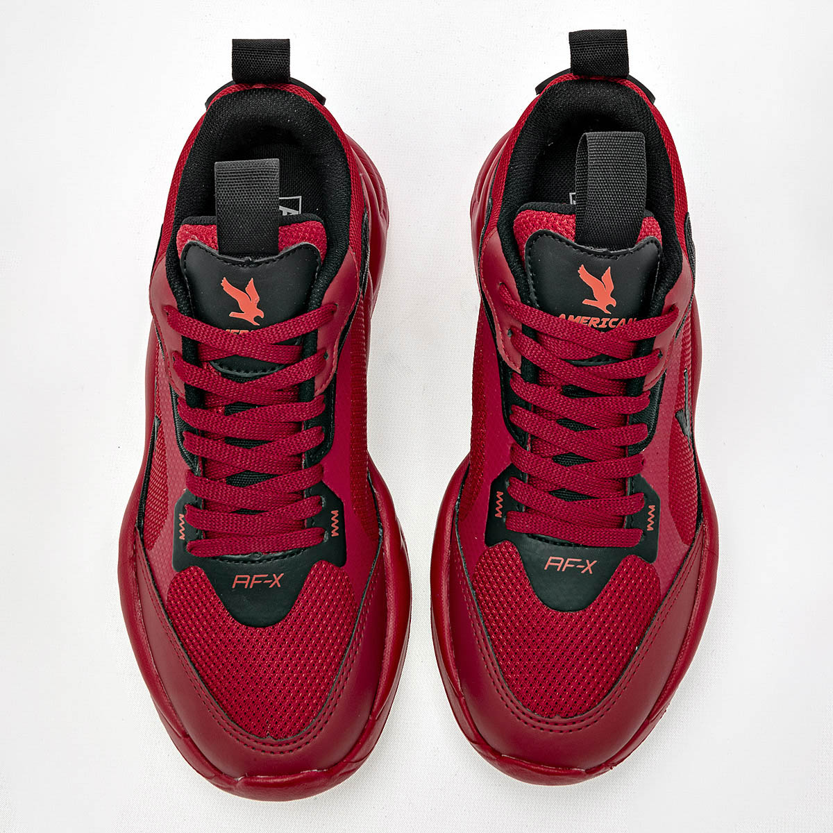 Foto 3 | American Fire Tenis Urbano Para Joven Rojo Negro
