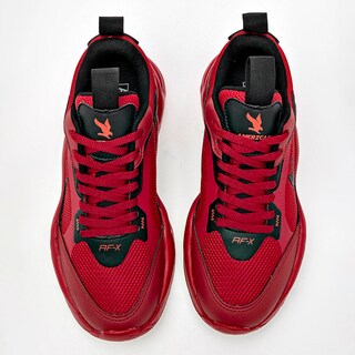 Foto 3 | American Fire Tenis Urbano Para Joven Rojo Negro