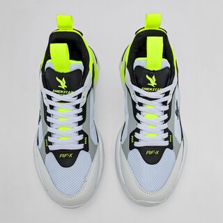 Foto 3 | American Fire Tenis Urbano Para Joven Blanco Negro Amarillo