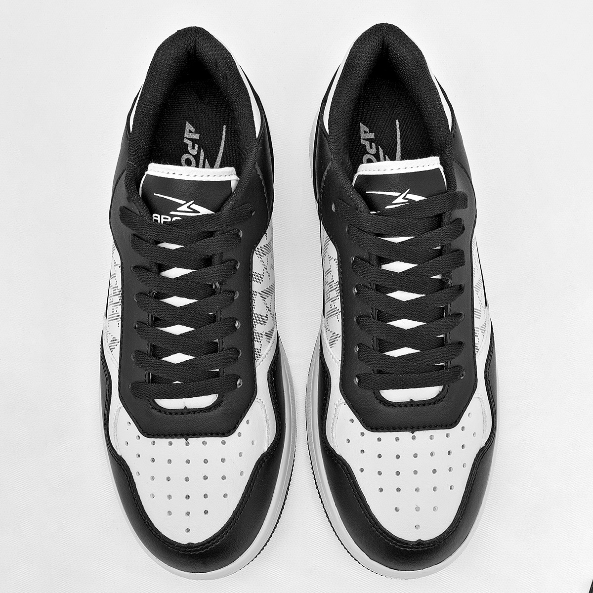 Foto 3 | Apoort Tenis Urbano Para Joven Blanco Negro