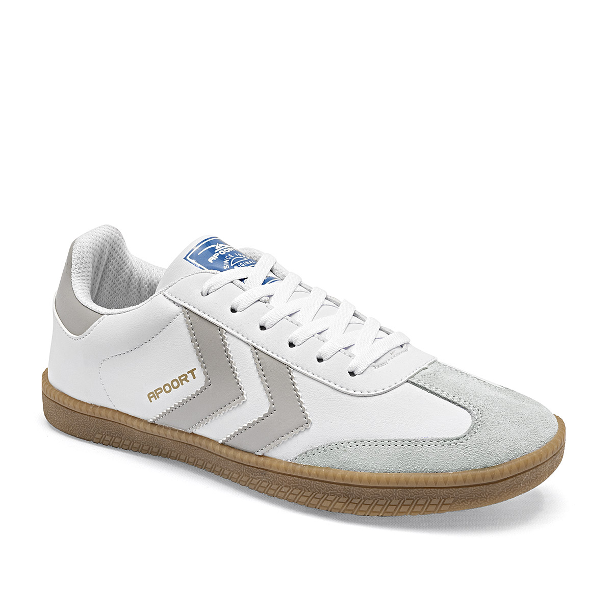 Apoort Tenis Urbano Para Joven Blanco Gris
