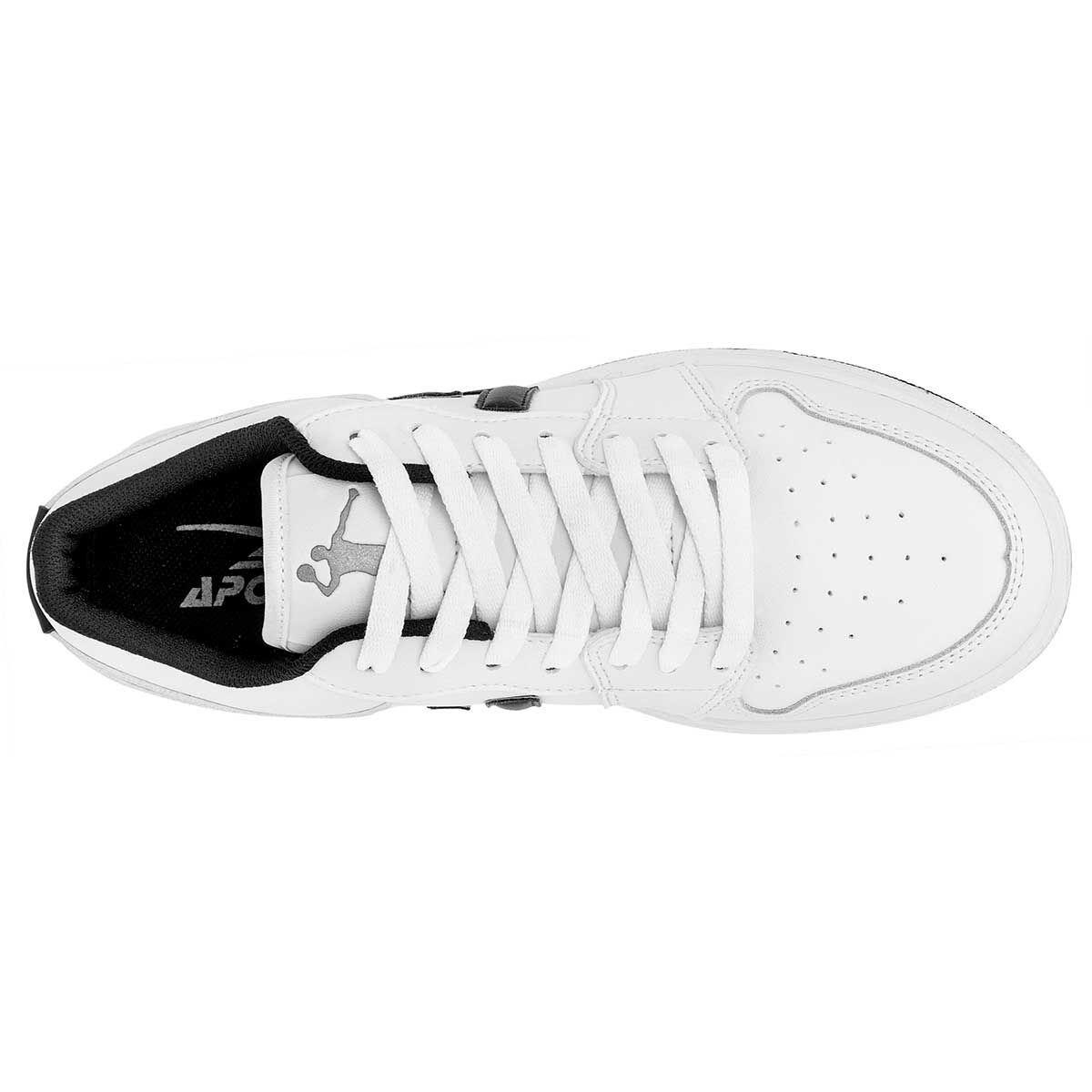 Foto 3 pulgar | Apoort Tenis Urbano Para Joven Blanco Negro