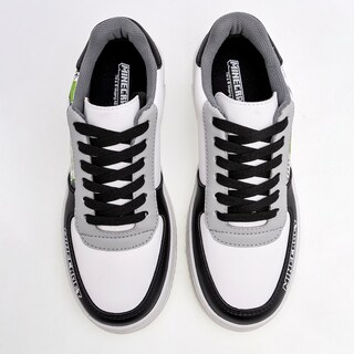 Foto 3 | Licencias Yuyin Tenis Urbano Para Joven Blanco Negro Gris