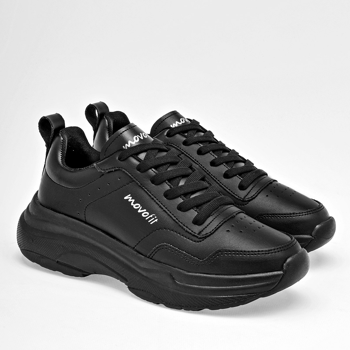 Foto 3 pulgar | Movofit Tenis Deportivo Para Joven Negro