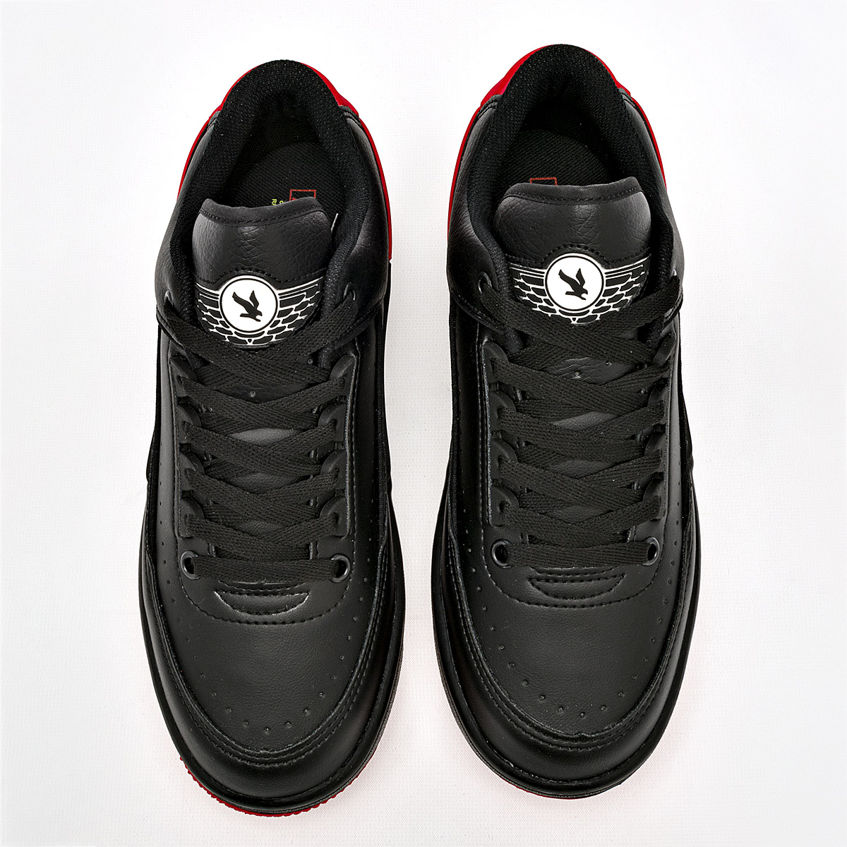 Foto 4 pulgar | American Fire Tenis Urbano Para Joven Negro Rojo