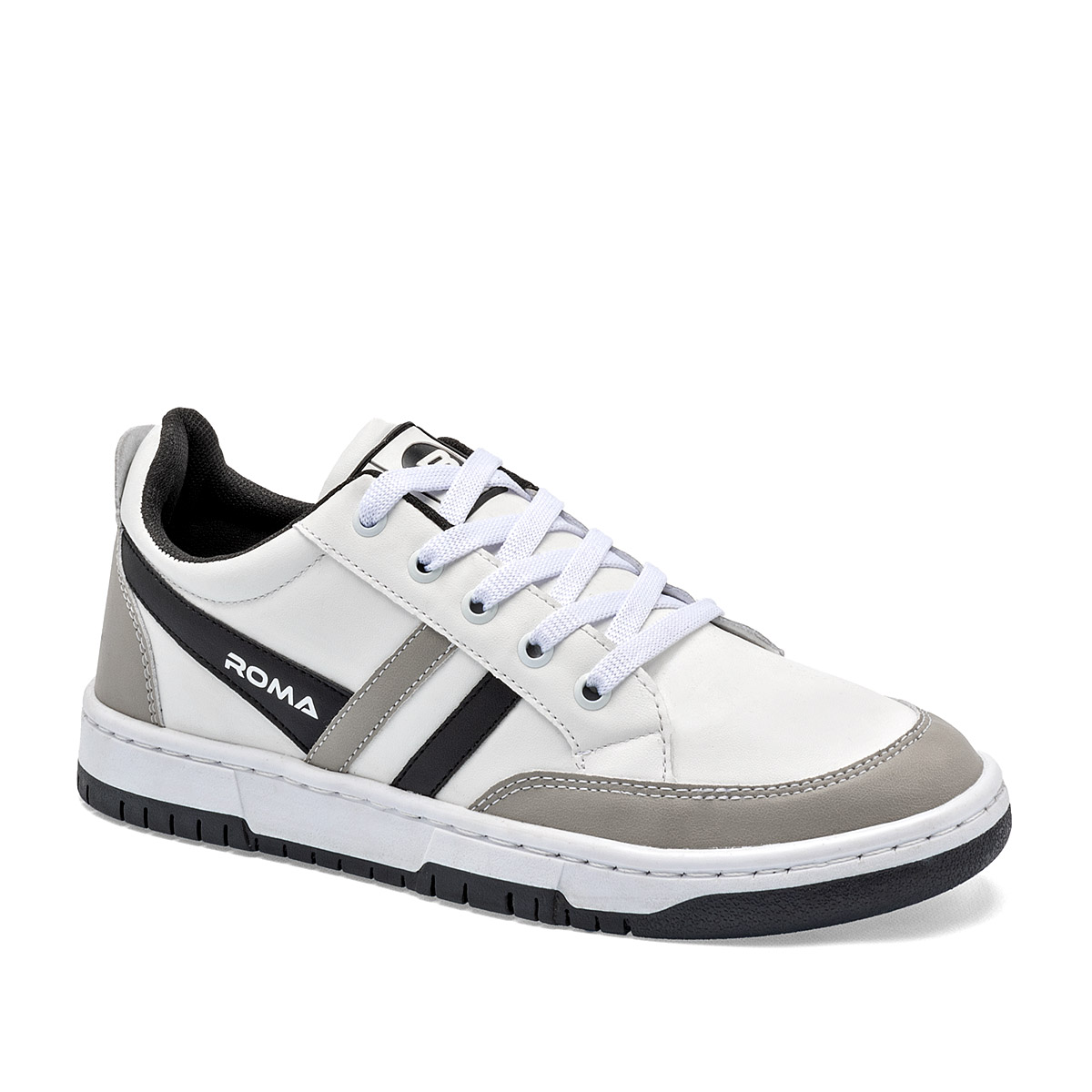 Buckler Tenis Urbano Para Joven Blanco Gris Negro