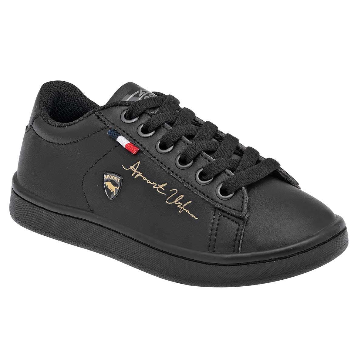 Foto 1 | Apoort Tenis Urbano Para Joven Negro Negro