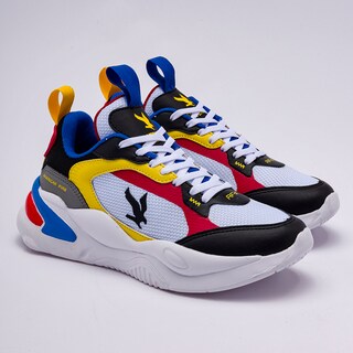 Foto 2 | American Fire Tenis Urbano Para Joven Blanco Multicolor