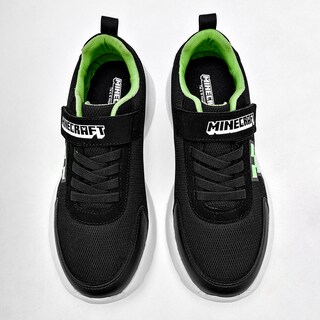 Foto 3 | Licencias Yuyin Tenis Urbano Para Joven Negro Verde Blanco, Agujeta Elastica