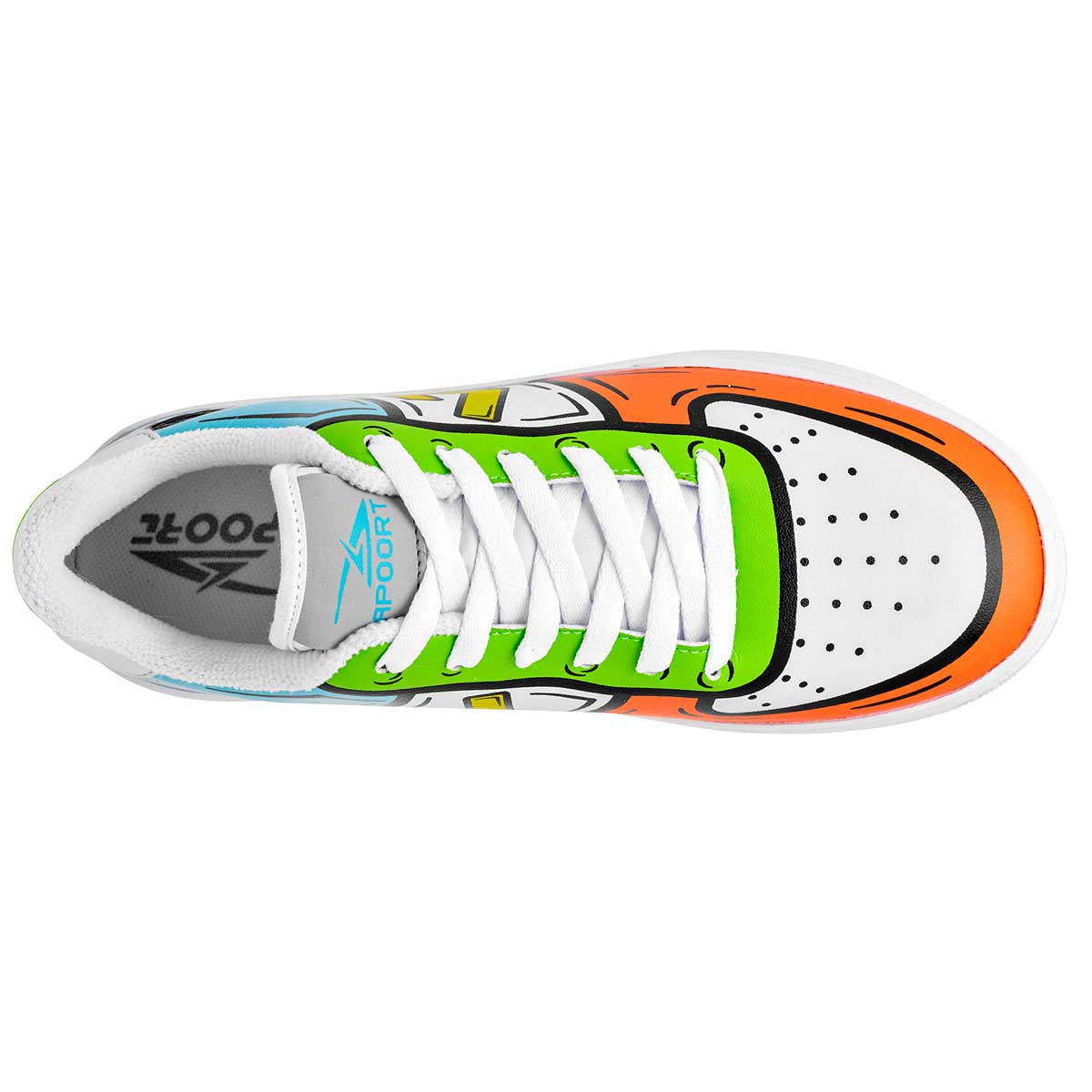 Foto 2 | Apoort Tenis Urbano Para Joven Multicolor