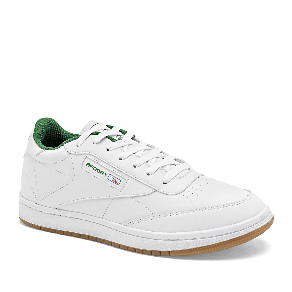 Foto 2 pulgar | Apoort Tenis Urbano Para Joven Blanco Verde