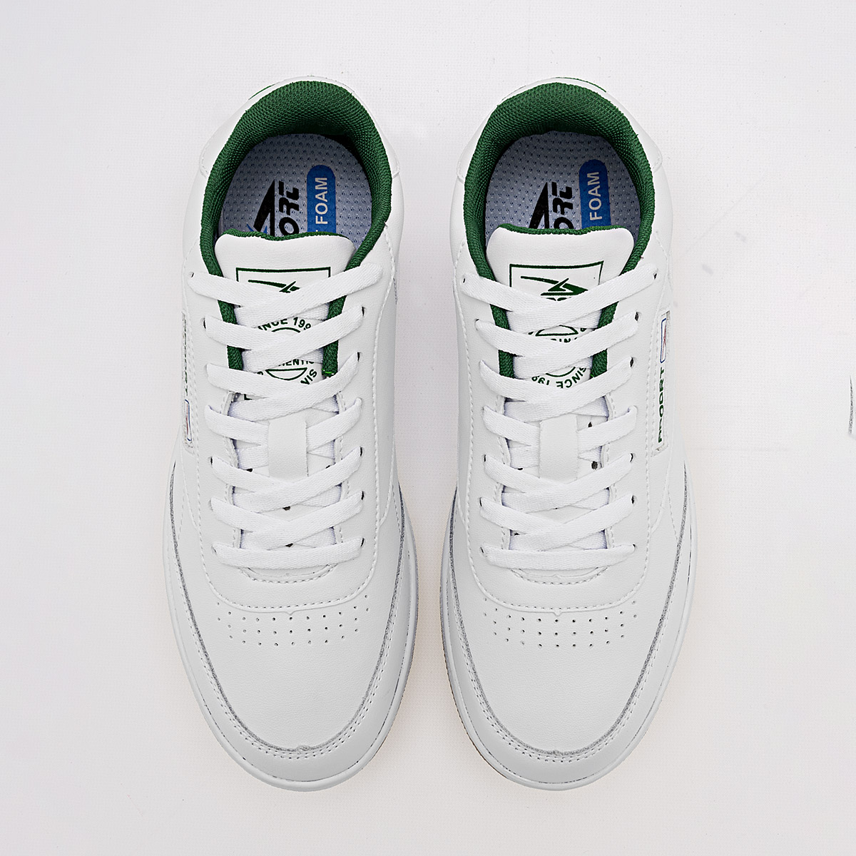Foto 3 | Apoort Tenis Urbano Para Joven Blanco Verde